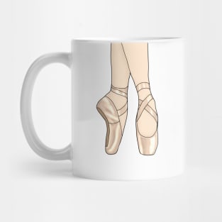 Pointe shoes Mug